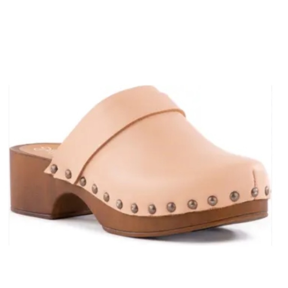 Seychelles Loud And Clear Wooden Clogs NEW